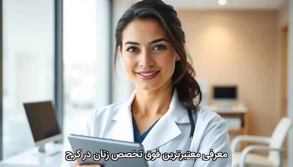 معتبرترین فوق تخصص زنان در کرج